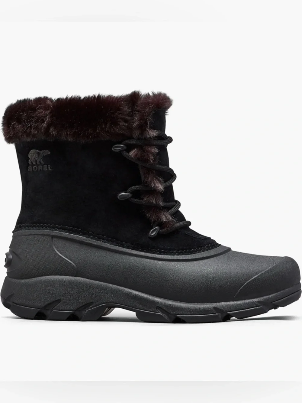 Snow Angel Faux Fur Detail Waterproof Boot Size 9